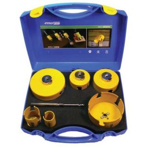 Pro-Fit HM Hålsågset VVS 7 delar, HM 35-125mm