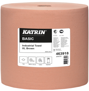 Katrin Industrirulle Basic XL Brun 1-lager