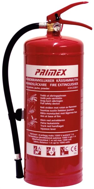 BRANDSLÄCKARE PULVER 6KG